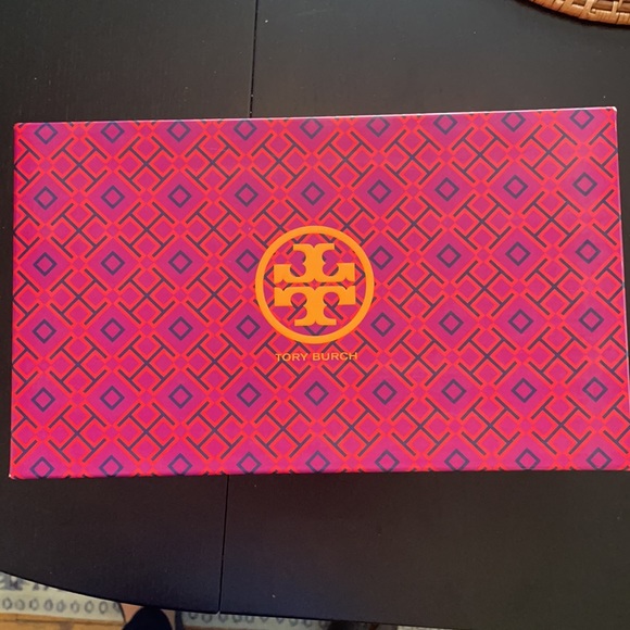 Tory Burch Reva Ballet - Roccia Python Print/Metal Logo - Picture 7 of 7